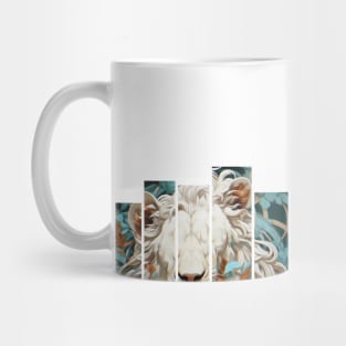 WHITE LION Mug